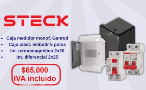 OFERTA STECK + CAJAS
